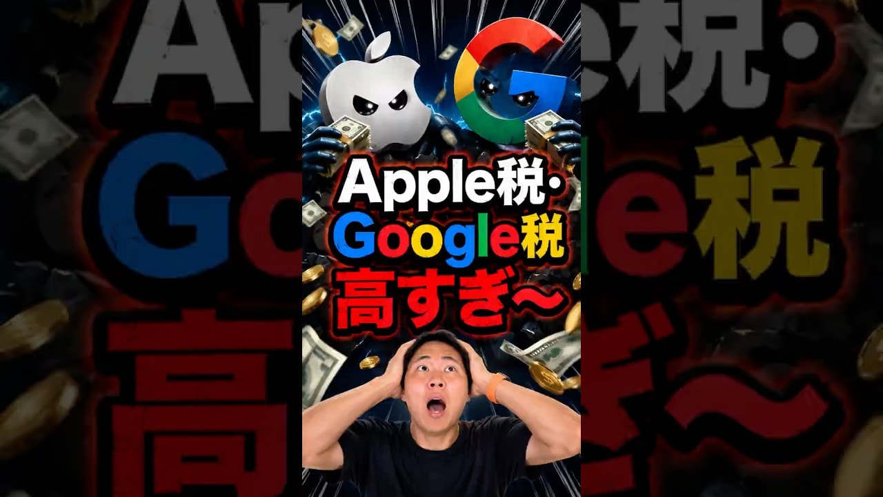 【ストア決済手数料（Apple税・Google税）って何？】#アプリ開発 #エンジニア #プログラミング #スマホアプリ #革新技術